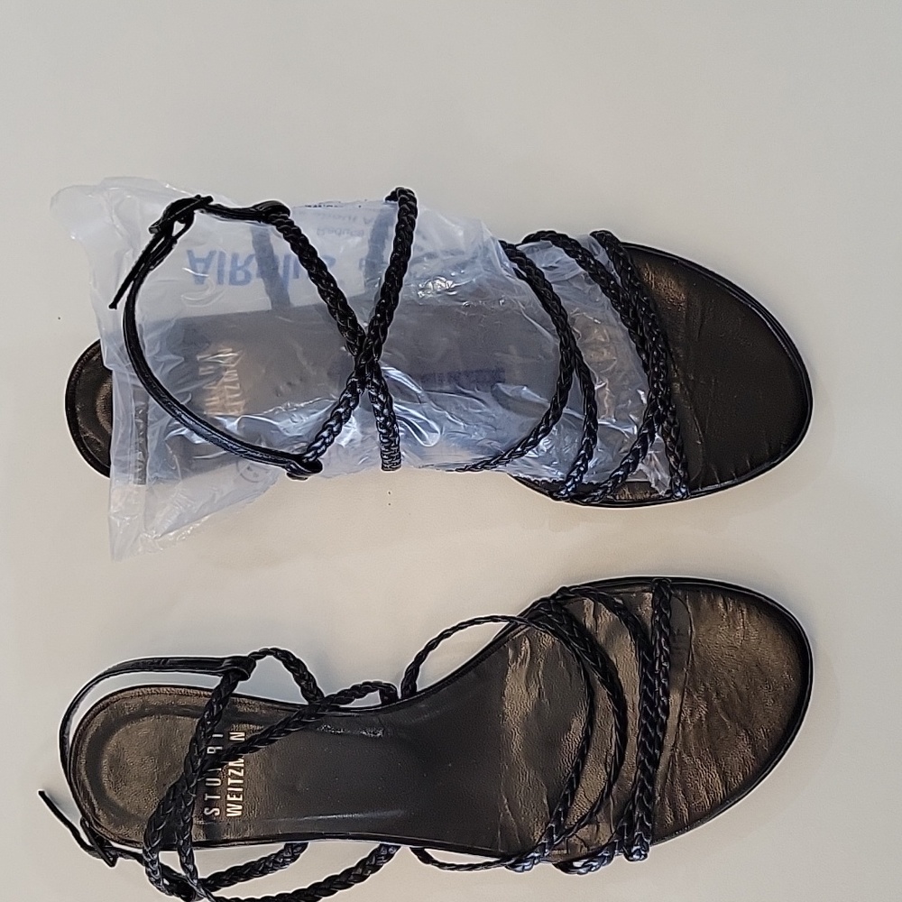 Stuart Weitzman Black Sandals